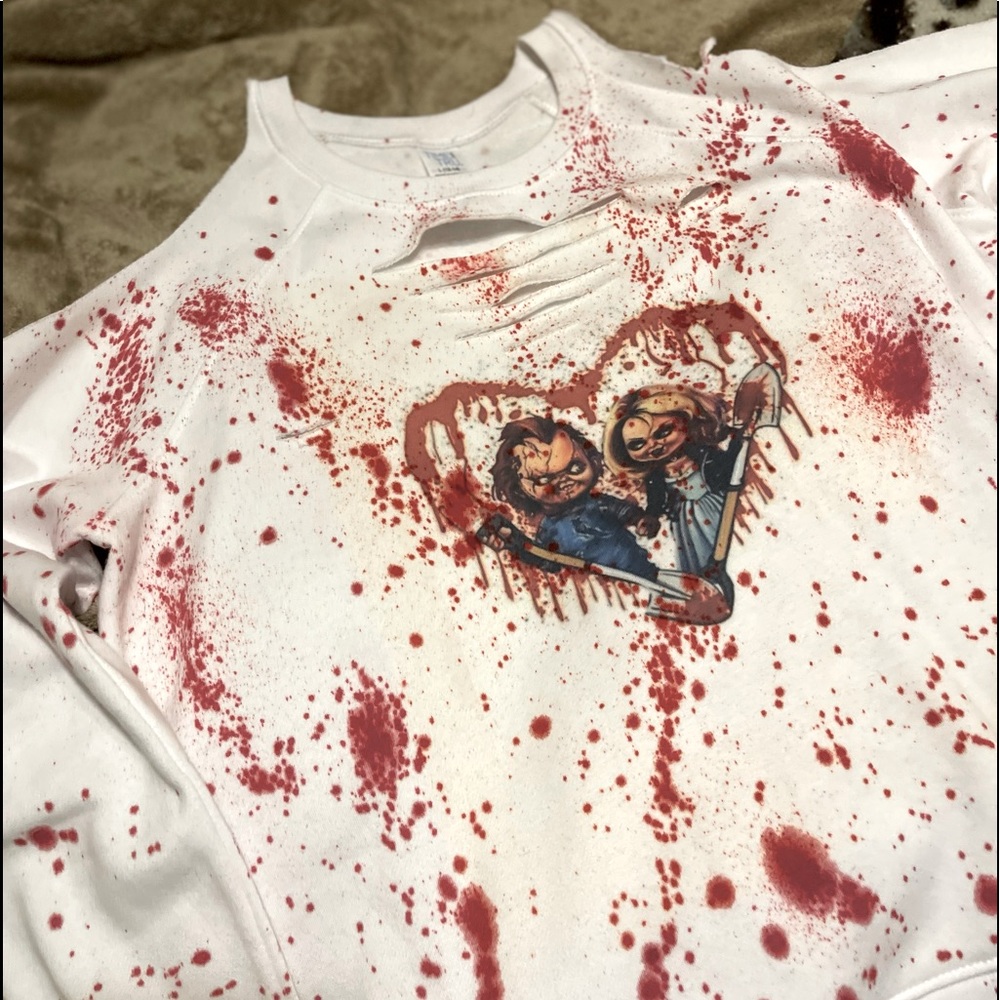 Bloody chucky and Tiffany